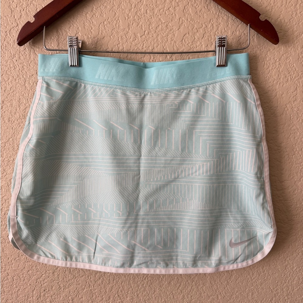 Nike Aqua Patterned Skort